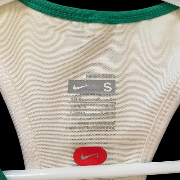 Nike Athletic Fit Dry Tank Size Small White - Women - Picture 3 of 7